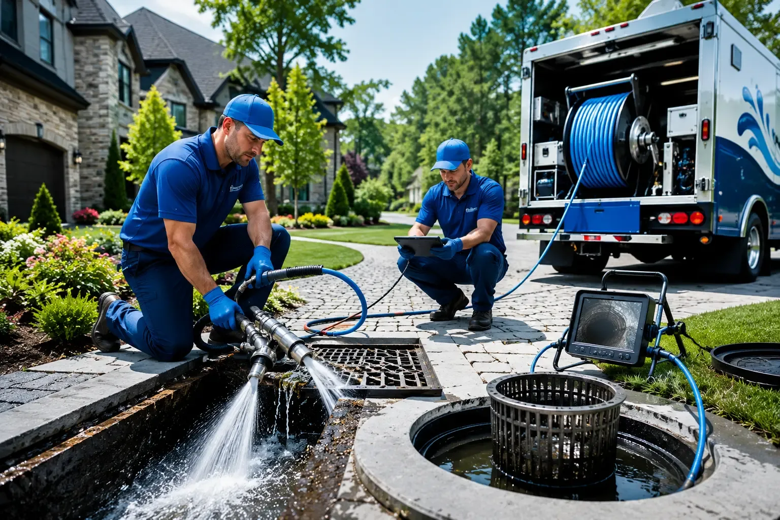 Local outdoor drain cleaning professionals in Cedar Grove, WV